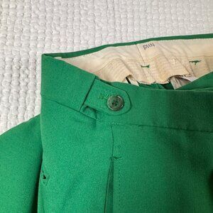 arnold Palmer bright green pleated golf pantsW34 I30